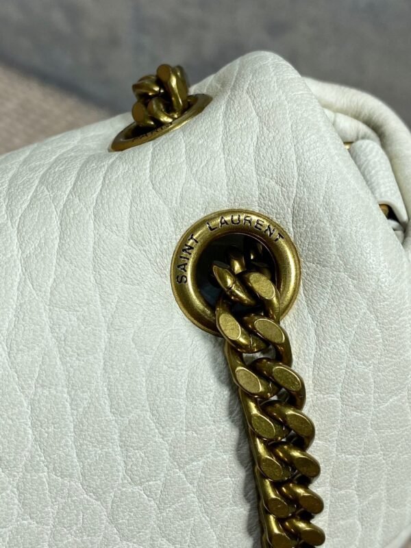 Luxury Designer Sheepskin Vintage Shoulder Crossbody Bag - Image 7
