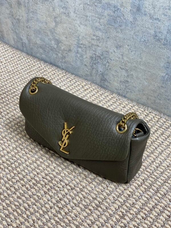 Luxury Designer Sheepskin Vintage Shoulder Crossbody Bag - Image 14
