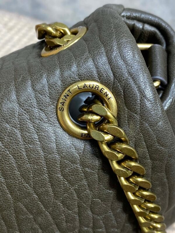 Luxury Designer Sheepskin Vintage Shoulder Crossbody Bag - Image 16