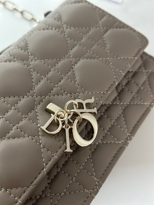 Khaki Luxury High-end Women's Handbag - Image 4