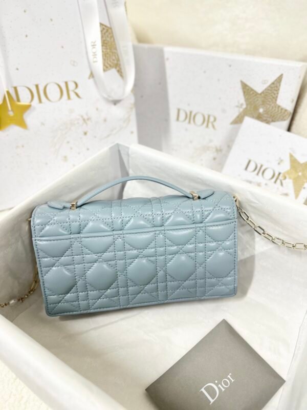 Blue luxury high-end women's handbag - Image 3