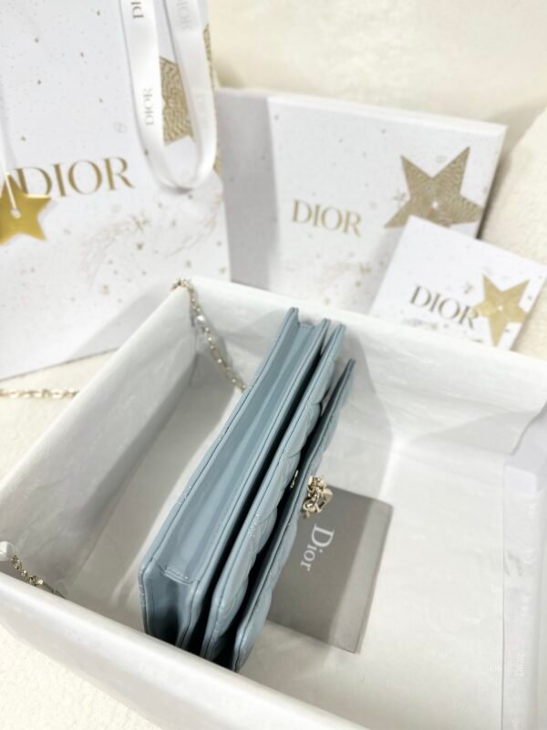 Blue luxury high-end women's handbag - Image 6
