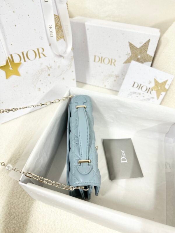 Blue luxury high-end women's handbag - Image 7