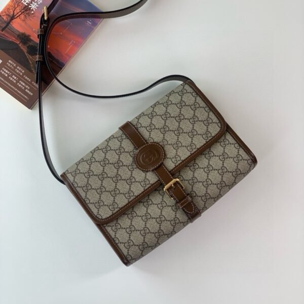 Fashion classic retro ladies messenger bag - Image 5