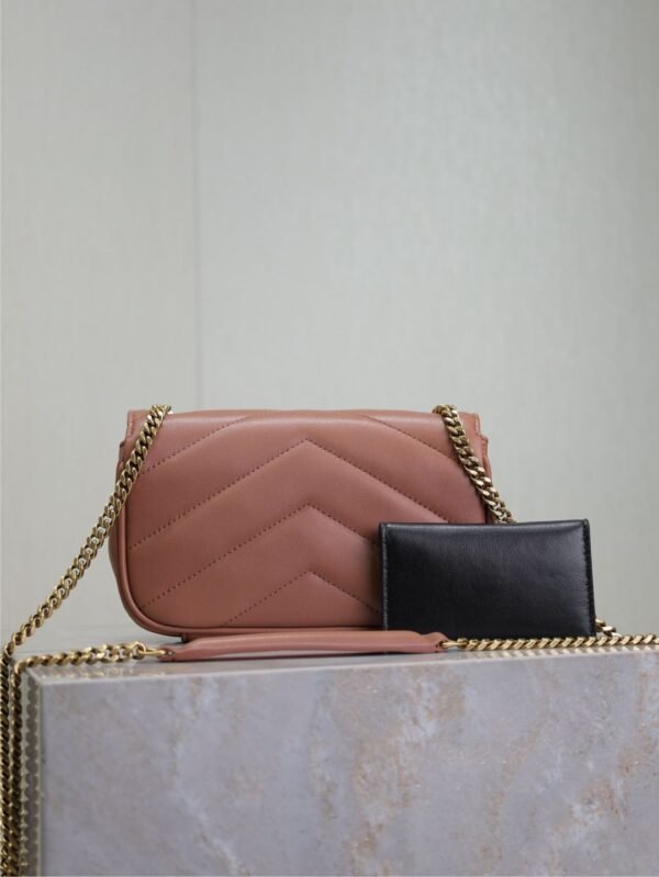 Luxury Fashion Designer Sheepskin Women's Crossbody Bag - Image 7