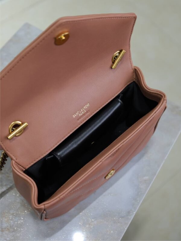 Luxury Fashion Designer Sheepskin Women's Crossbody Bag - Image 10