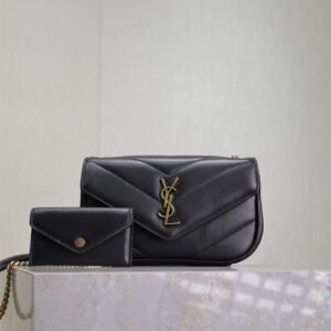 Gorgeous stylish designer classic black women's bag