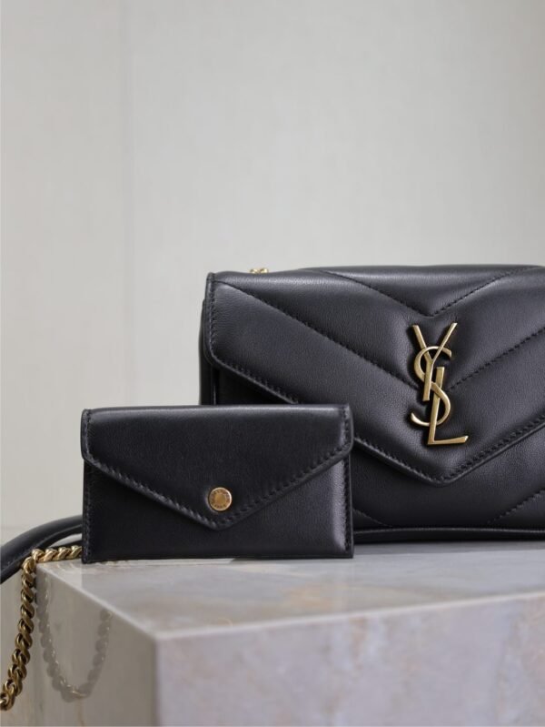 Gorgeous stylish designer classic black women's bag - Image 4