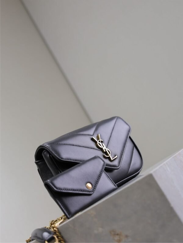 Gorgeous stylish designer classic black women's bag - Image 5