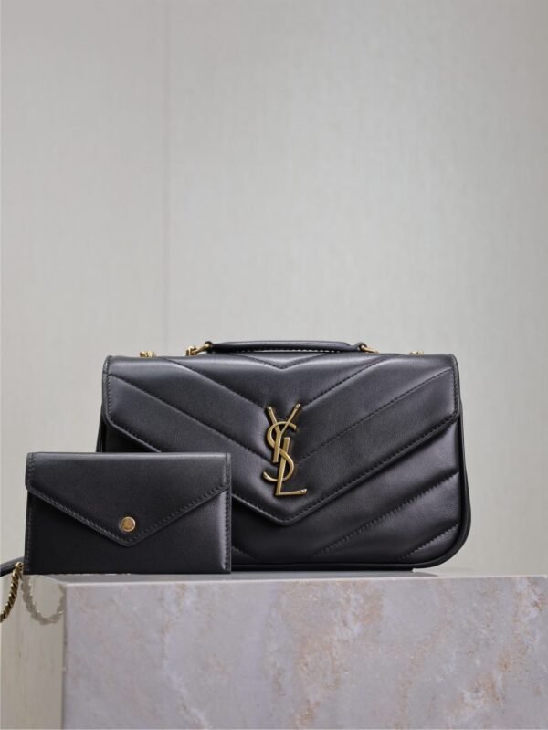 Gorgeous stylish designer classic black women's bag - Image 17