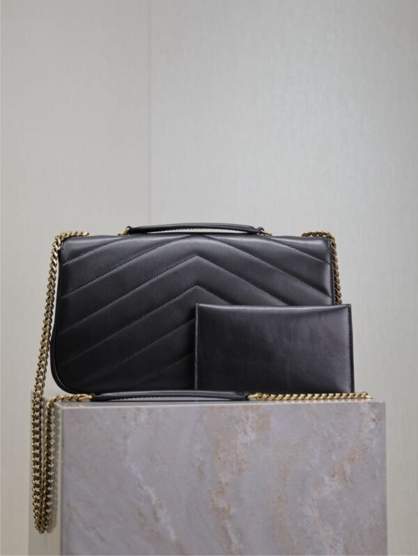 Gorgeous stylish designer classic black women's bag - Image 35