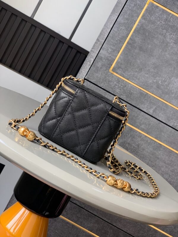 Classic style black women's small bag - Image 3