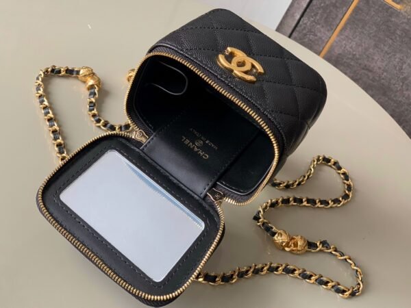 Classic style black women's small bag - Image 4