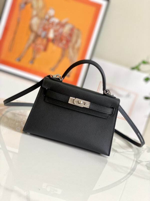 Stylish Luxury Designer Small Tote Bag - Image 11