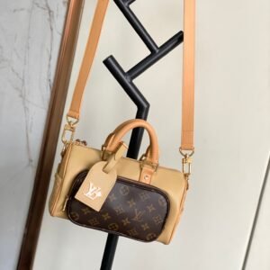 Classic gorgeous color block crossbody bag for women