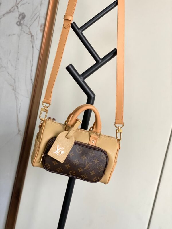 Classic gorgeous color block crossbody bag for women