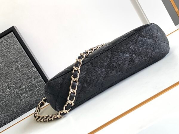 Stylish Designer Classic Black Crossbody Bag - Image 14