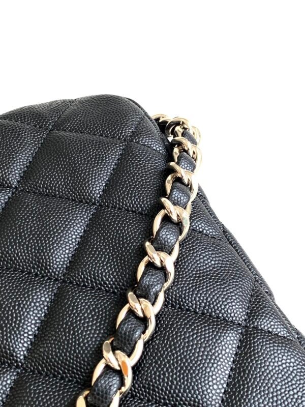 Stylish Designer Classic Black Crossbody Bag - Image 26