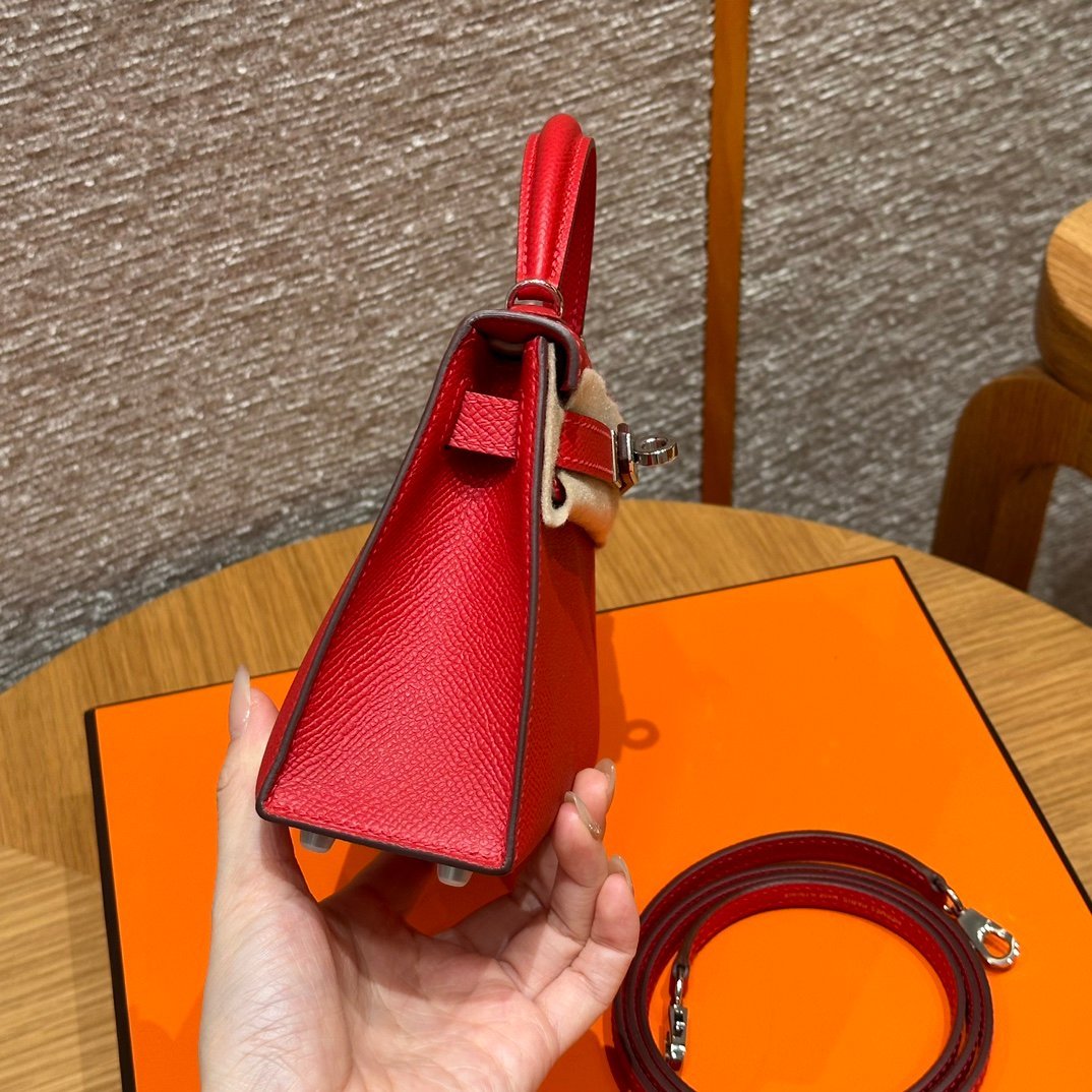 Kelly mini II Colour:Q5/Rouge casaque - Image 8