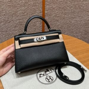 Kelly mini II Colour：ck89/noir 【silver buckle】
