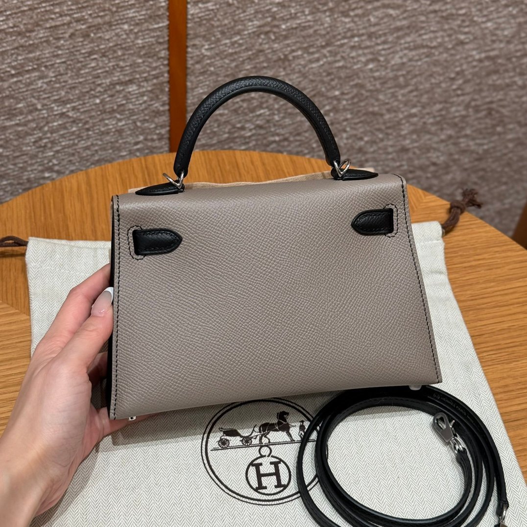 Kelly mini II Colour:M8/Gris Asphalte and ck89/noir - Image 8